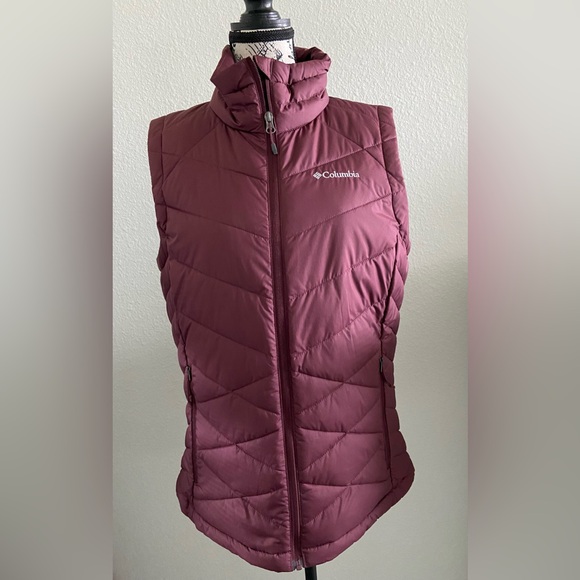 Columbia Other - NWOT Columbia Women's Powder Lite™ II Vest Large  Color Moonvista (Burgundy)